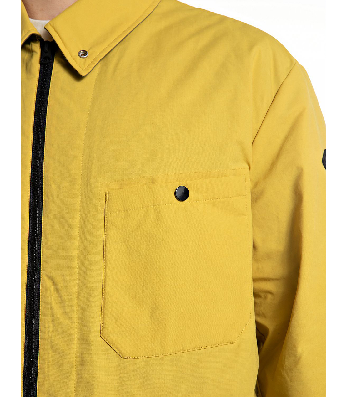 ワックス加工ライダースジャケット 詳細画像 コーンイエロー 4